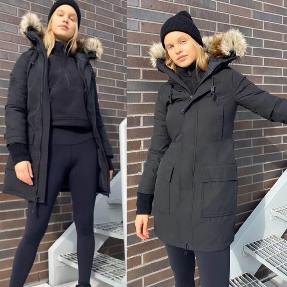 Artizia Golden by TNA down parka size M - Picture 3 of 8